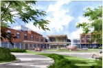 SSM Health Care’s future 50-bed hospital in Janesville, Wis., is back on track
after the health system made a nice financial rebound in 2009.
Rendering courtesy of SSM Health Care.