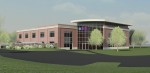 Duke Realty recently broke ground for Rex Holly Springs MOB, a 30,000 square foot outpatient facility in the Raleigh, N.C., suburb of Holly Springs. The Indianapolis-based developer will own and manage the facility.
Rendering courtesy of Duke Realty