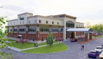 The Bethesda, Md., office of Denver-based NexCore Group is developing a $30 million, three-story, 85,000 square foot outpatient facility for United Health Services in Vestal, N.Y.
Rendering courtesy of NexCore Group