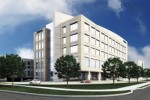 The new 80,000 square foot Methodist Hospital for Surgery Pavilion in Addison, Texas, is under construction and scheduled to open in April 2013 on the campus of Methodist Hospital for Surgery.
Rendering courtesy of SRP Medical