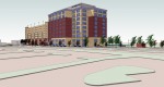 It is not clear how Lauth’s financial troubles might affect its medical projects,
such as Fort Norfolk Plaza in Norfolk, Va., which is under construction.
Rendering courtesy of Lauth Property Group