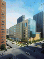 Job growth is helping to fuel projects like this Presence Health facility in Chicago.
Photo courtesy of RTKL