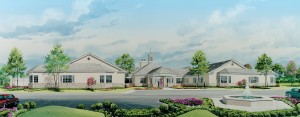 MedProperties Holdings LLC will build a 46-bed memory care community in the Chicago suburb of Glen Ellyn. The community, Autumn Leaves of Glen Ellyn, is expected to be completed in about 12 months. (Rendering courtesy of MedProperties)