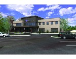 In February, The Davis Group completed this two-story, $7.5 million, 29,400 square foot clinic building for Minnesota Eye Consultants. It is located on a highly visible site along U.S. Interstate 394 in the west Minneapolis suburb of Minnetonka. Rendering courtesy of The Davis Group