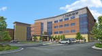 Executives of Minneapolis-based Fairview Health Services say they’d be changing their business and real estate strategy even without healthcare reform. Above is the system’s 133,000 square foot Fairview Ridges Specialty Center in Burnsville, Minn., being developed by Frauenshuh. Rendering courtesy of Fairview Health Services