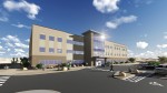 The three-story, 55,000 square foot Sierra Vista Medical Office Building is scheduled to open next
spring in conjunction with the opening of a replacement hospital in the southern Arizona community.
(Rendering courtesy of Rendina Healthcare Real Estate)