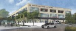 The $339 million, three-story, 223,000 square foot Morris Hyman Critical Care Pavilion at Washington Hospital in Freemont, Calif., is the second phase of a three-phase master plan that is also slated to add a new inpatient tower by 2030. (Rendering courtesy of Washington Hospital Healthcare System)