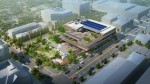 The future $77 million replacement for the current Shriners Hospitals for Children - Los Angeles is being constructed in nearby Pasadena, Calif., by general contractor DPR Construction. It is slated to open in mid-2017.
Rendering courtesy of DPR Construction