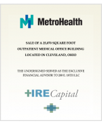 News Release: Sale of a 25,070 SF Outpatient Medical Office Building Located in Cleveland, Ohio