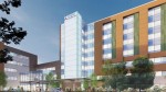 The state of Maryland recently approved a CON for Adventist Health Care to move forward with a new hospital in White Oak, Md. The rendering shows what the 170-bed facility would look like upon completion in early 2019.
Rendering courtesy of Adventist Health Care