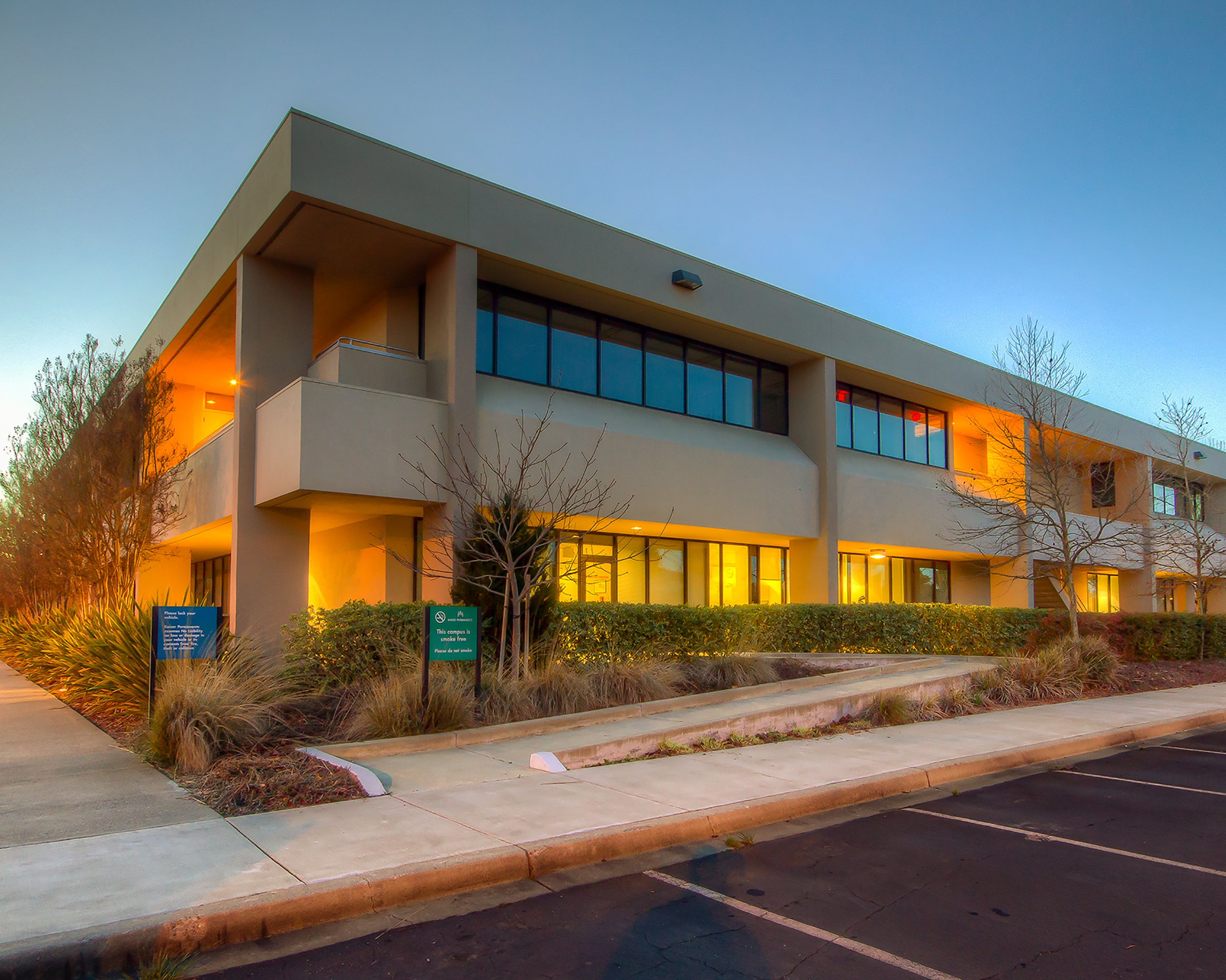 The 72,000 square foot Rohnert Park Medical Office Building began life as a general office building but got a $6 million makeover from Meridian. Photo courtesy of Meridian