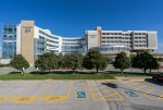 As part of its $692 million portfolio acquisition from Catholic Health Initiatives (CHI), Physicians Realty Trust acquired CHI Medical Building One (left), which is connected to the 121-bed building CHI Health Midlands Hospital (right) in Papillion, Neb.
Photo courtesy of CBRE Group Inc.