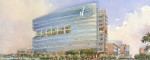 The future $385 million, 10-story, 625,000 square foot Shawn Jenkins Children’s Hospital and Pearl Tourville Women’s Pavilion at the Medical University of South Carolina in Charleston will replace the current children’s hospital on the campus. (Rendering courtesy of MUSC)
