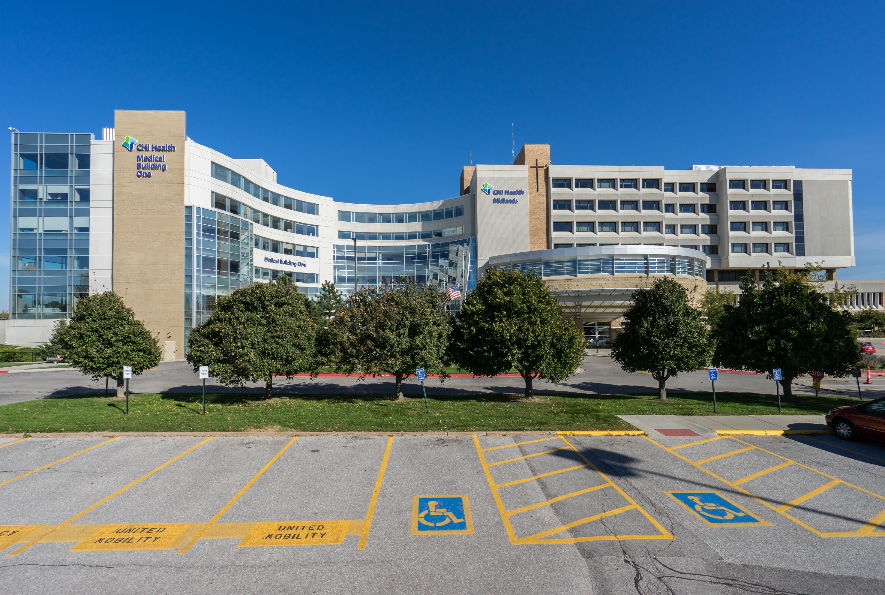 Catholic Health Initiatives does business in 19 states in its owned hospitals as well as leased space in medical office buildings. Photo courtesy of CBRE