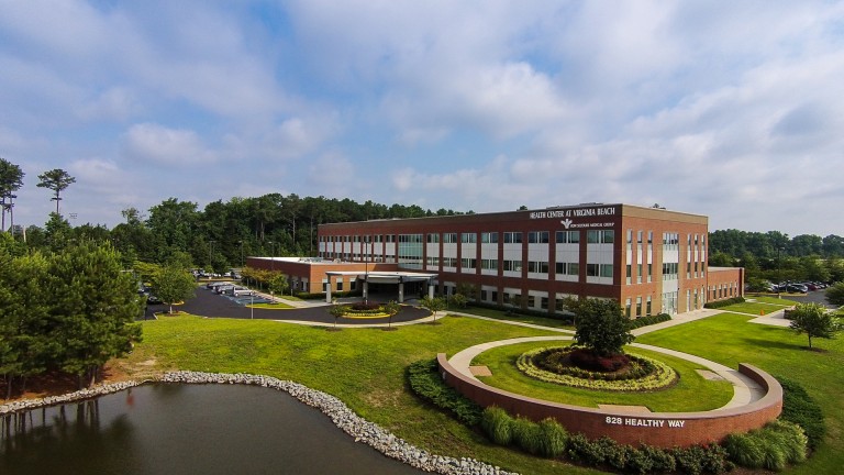 The three-story, 88,478 square foot Health Center at Virginia Beach at 828 Healthy Way in Virginia Beach, Va., sold for about $28 million, or about $316 PSF. (Photo contributed)