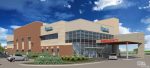 Joint venture partners Baylor Scott & White and Emerus, along with developer Duke Realty, recently broke ground for a 27,149-square-foot, two-story emergency medical center and outpatient clinic in Grand Prairie, Texas. The hospital is expected to be completed in summer 2017. (Rendering courtesy of Duke Realty)