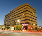 Located at 16661 Ventura Boulevard in Encino, Calif., the nine-story, 126,275-square-foot office complex was sold to an undisclosed investor through receivership. (Photo courtesy of HFF)
