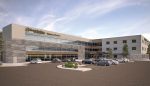 NexCore Group LP plans to start construction in November on a future outpatient campus with a total of 175,000 square
feet next to Summit Healthcare Regional Medical Center in rural Show Low, Ariz., about 180 miles northeast of Phoenix.
Rendering courtesy of NexCore Group LP