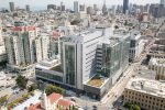 The new, 1 million square-foot California Pacific Medical Center (CPMC) Van Ness Campus hospital, located at 1101 Van Ness Ave. at the intersection of Geary Blvd. in San Francisco.