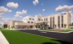 Rendering of Tampa General Hospital and Kindred Healthcare's new inpatient rehabilitation hospital with freestanding emergency department to be constructed in Tampa, FL.  Groundbreaking to take place in the summer of 2020.