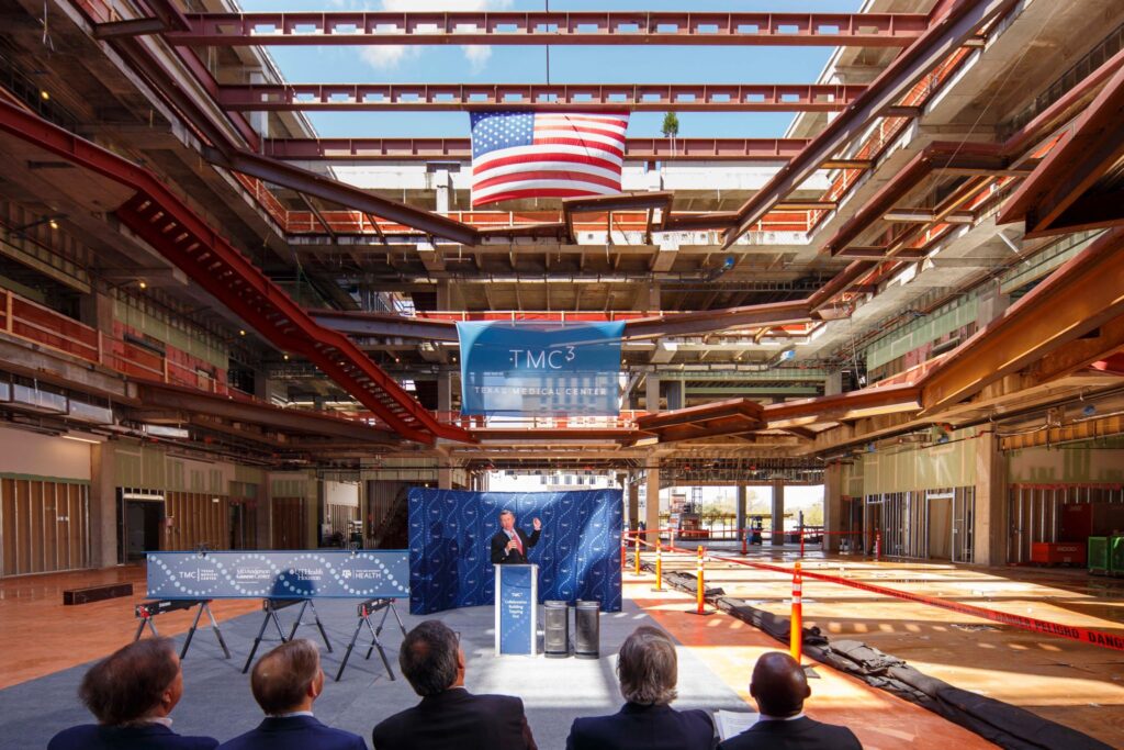 News Release TMC3 Collaborative Building Hits Construction Milestone