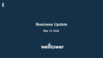News Release: Welltower Issues Business Update (May 2022)