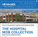 News Release: Newmark Announces Sale of 2 Purpose-Built, Hospital-Leased Outpatient MOBs