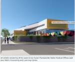 News Release: Watts community project reaches construction milestone