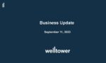 News Release: Welltower Raises 2023 Guidance and Issues Business Update