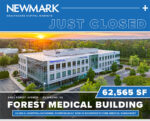 News Release: Closed Deal! Class A | Hospital Anchored | Purpose-Built MOB
