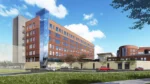 A rendering of a new inpatient tower at UCHealth Memorial Hospital North. Memorial Hospital North will nearly double in size to meet the growing health care needs of northern El Paso County.