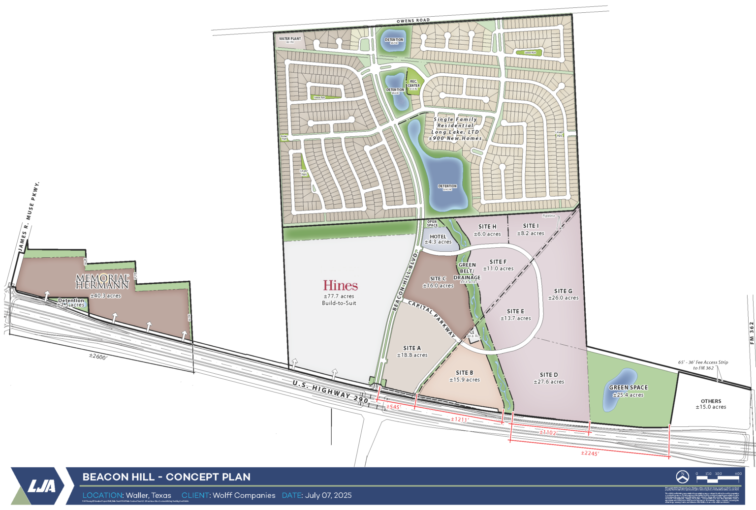 News Release: Memorial Hermann Health System Acquires 40+ Acres in ...