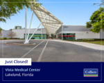 News Release: Just Closed: Vista Medical Center