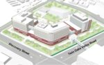 Architectural rendering of the future Scripps San Marcos medical center campus.