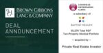 Brown Gibbons Lang & Company (BGL), a leading independent investment bank and financial advisory firm, is pleased to announce the sale of the Louisville Orthopaedic Clinic Portfolio (“Portfolio”), totaling approximately 35,276 rentable square feet in Kentucky and Indiana, to a private real estate investor. BGL’s Healthcare Real Estate team served as the exclusive advisor to the seller in the transaction.