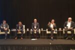 The “Creative Lease Financing Structures” panel discussion during the BOMA Medical Real Estate Conference April 30 included (from left to right): moderator Sean Maynard of Brown Gibbons Lang, Craig Fimple of NexCore Group, Ben Mingle of Centurion Foundation, Howard Vogel of The Walker Group, and Greg Fawcett of JLL Securities.
HREI™ photo