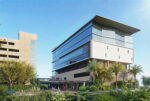 Rendering of the Helen and Jacob Shaham Academic Medical Center