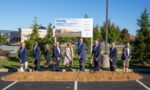 Leaders from Carilion Clinic, Landmark, Botetourt County announce the groundbreaking of the Daleville Carilion Family Medicine park's new emergency department and outpatient facility on Tuesday, Oct. 20, 2026, in Daleville, Va.