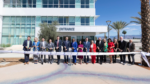 LLUH leaders and government officials pose for photo at Children's Health Specialty Clinics ribbon-cutting event